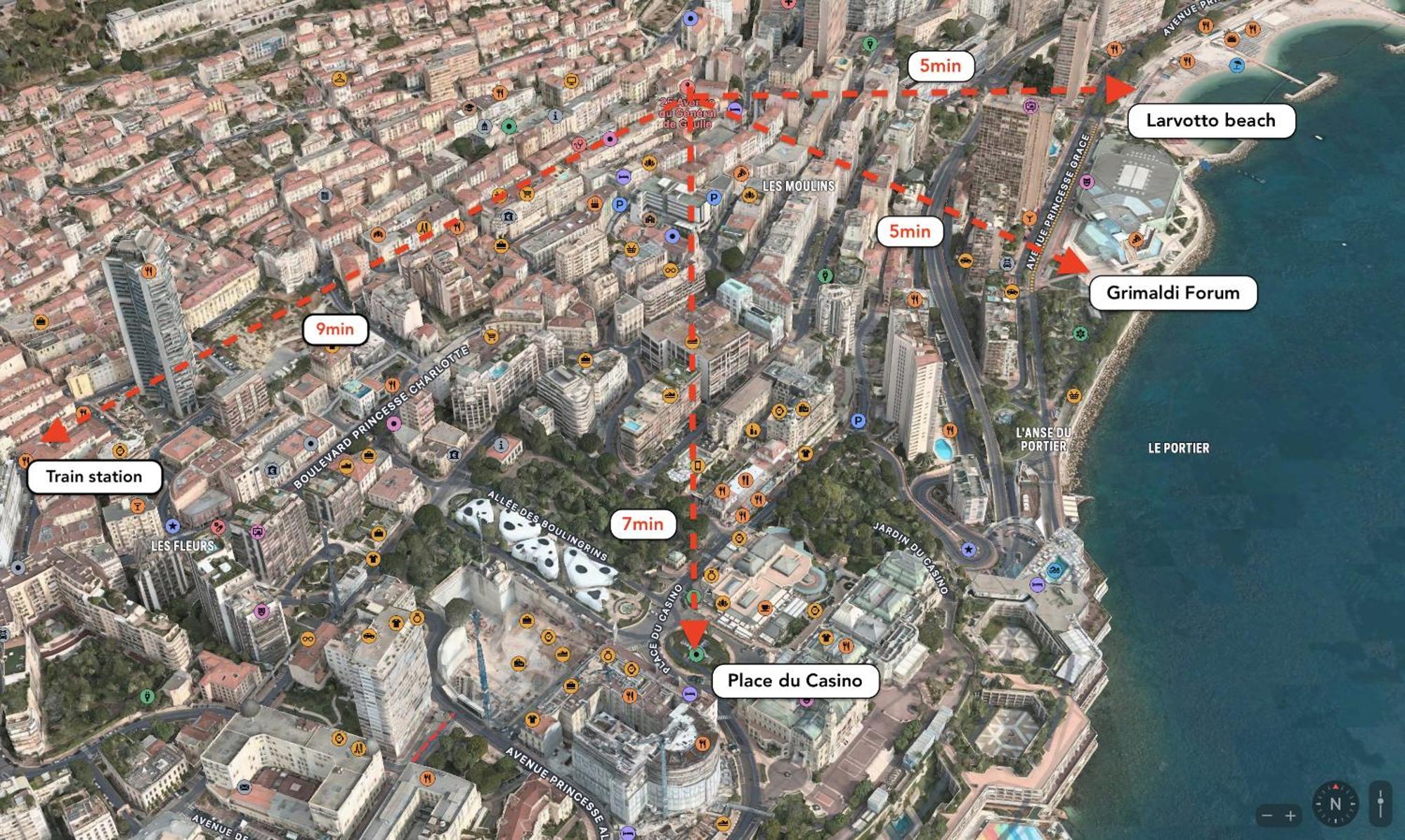 Appartamento Frontiere Monaco, 2 Pieces, Centre Beausoleil Esterno foto